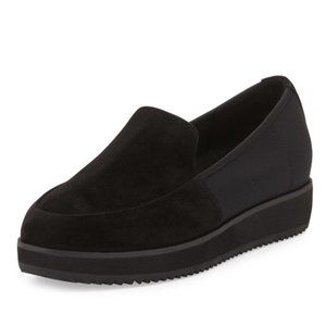 Eileen Fisher Dell Suede Slip On Loafer